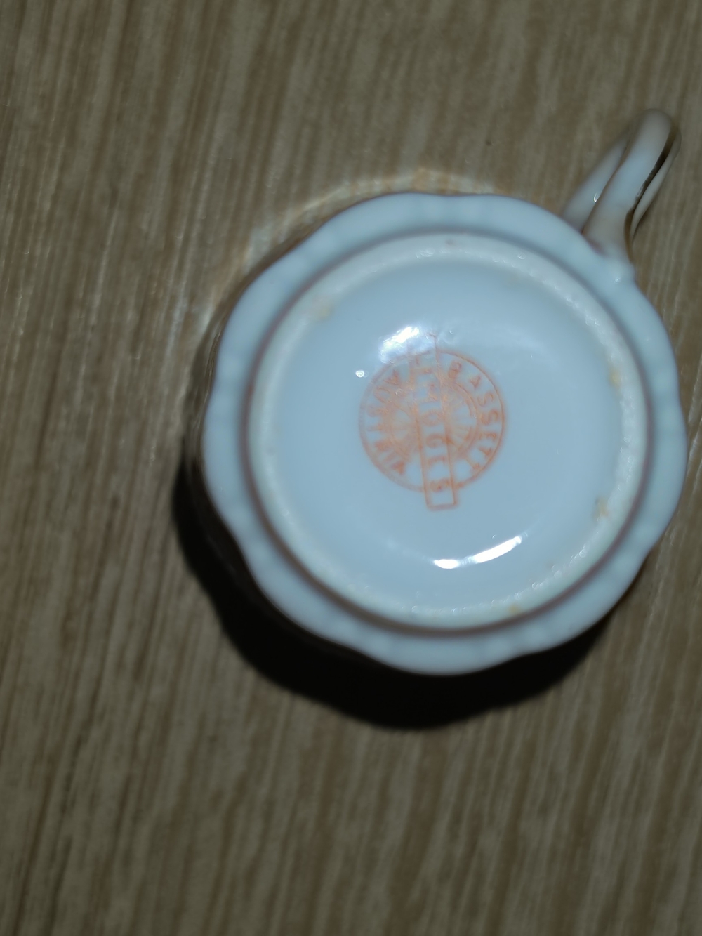Vintage Limoges Basset Dematisse Cup And Saucer